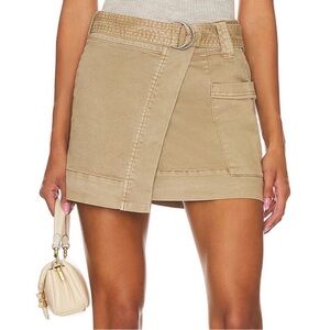 Rails Deanna Skirt Brown Olive Size XS